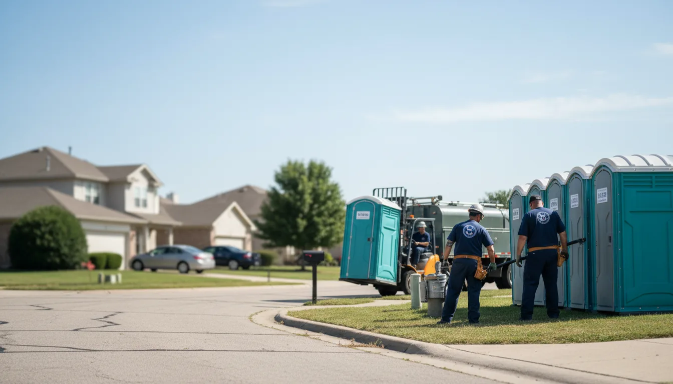 Porta Potty Rental in Wilson, OK near me